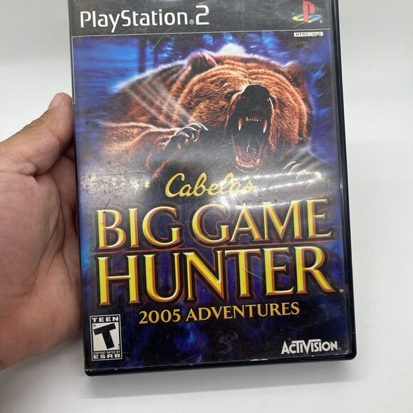 Cabela's Big Game Hunter: 2005 Adventures (Sony PlayStation 2, 2004) PS2 CIB - Picture 10 of 13